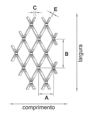 Desenho Técnico - Chapa Expandida